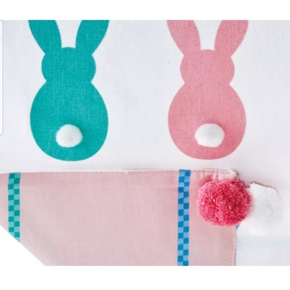 NEW! Spring / Easter Reversible Table Runner 14 x 90" - Picture 3 of 8